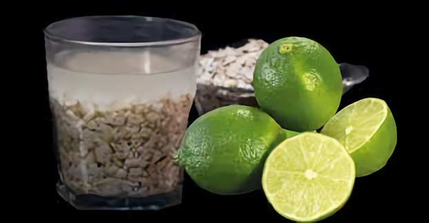 agua de avena y limón para perder peso